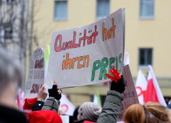 Wieder Hunderte Protestieren In Jena 27